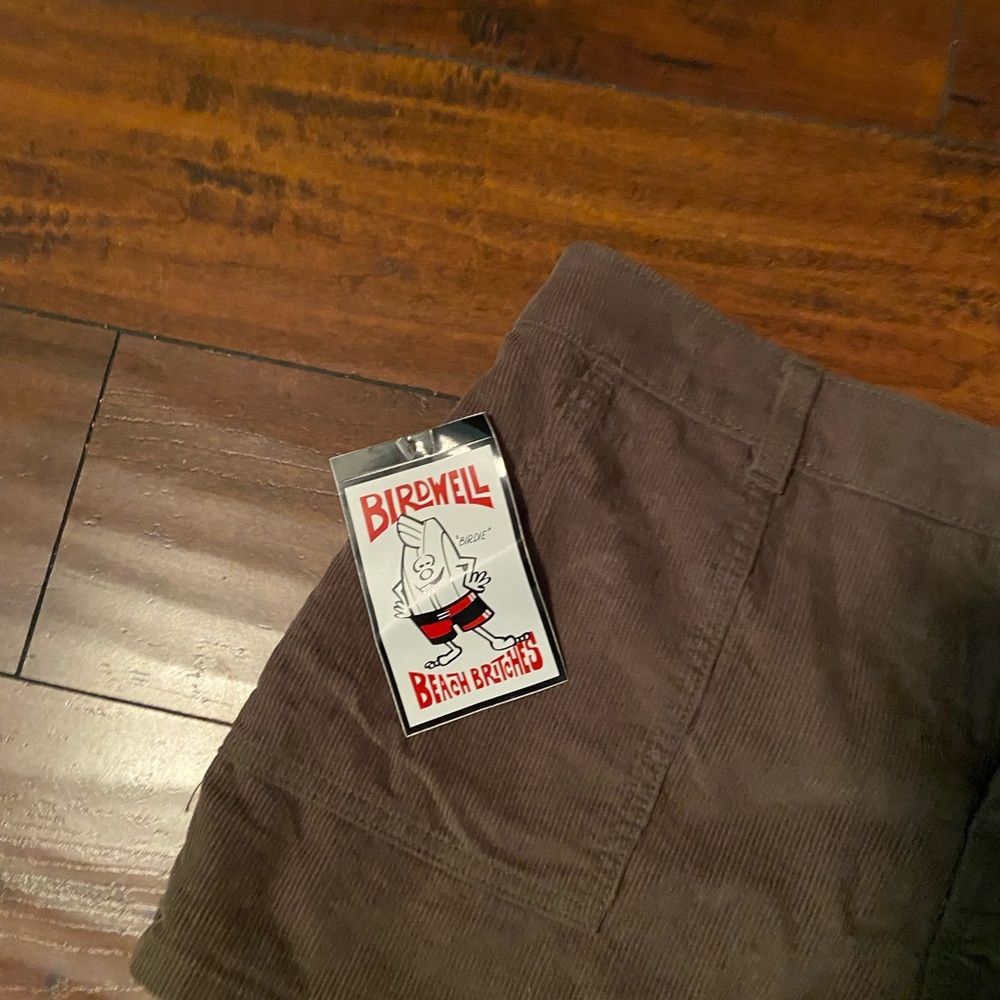 Birdwell Green Cargo Shorts Cotton Blend Casual - Picture 7 of 7